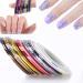 Nail Glitter Laser Gold Silver Striping Tape