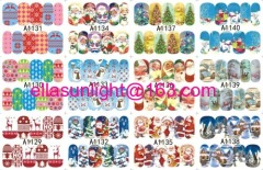 Christmas water decals nail sticker