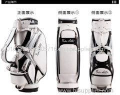 Peterallis golf cart bag PU cart bag golf bag