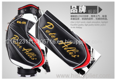 Peterallis cart bag PU cart bag man golf bag