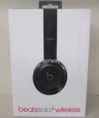 New Beats by Dr.Dre Beats Solo3 Wireless Portable Over Ear Headband Headphones Black