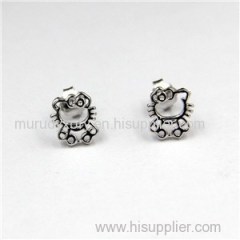 Hello Kitty Stud Earrings SSE005