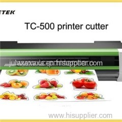 TC-500 Stikcer Printer And Cutter Machine With Dx7 Print Head