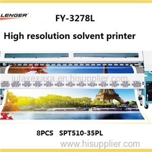 FY-3278L Challenger Seiko Head Digital Flex Banner Printing Machine