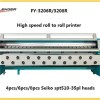 Challenger FY-3208R Solvent Printer Spare Parts With Spt 510 1020 Head Printer
