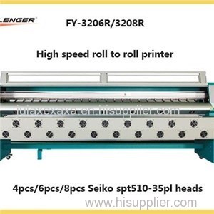 Challenger FY-3208R Solvent Printer Spare Parts With Spt 510 1020 Head Printer