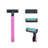 Twin Blade System Razor for Women Manufacturer in China