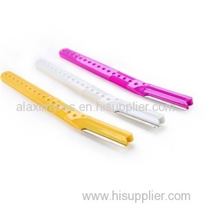 Plastic Eyebrow Trimmer/ Straight