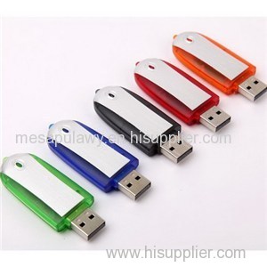Classic Oval Shape Plastic USB Flash Drives