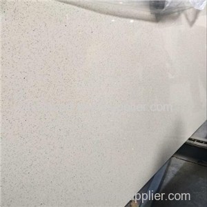 Sparkling White Mirror Quartz Slabs