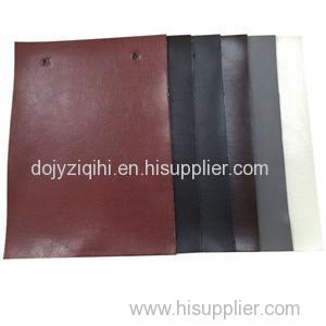 Twill Fabric Handbag And Suitcase PU Leather