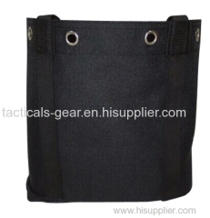 black zipper tool bag
