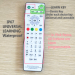 bathroom tv remote control waterproof universal learning