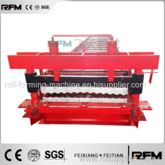 Corrugated color steel roll forming machine