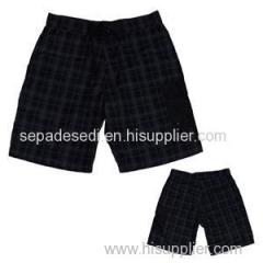 YJ-3025 Mens Velcro Plaid Running Short Running Shorts Workout Outfits