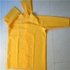 YJ-6029 Children's Yellow Toddlers Raincoat With Hood