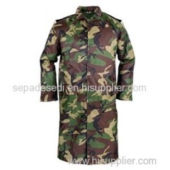 YJ-6025 Camouflage Long Rain Mac Coats Boys Raincoat
