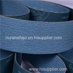 Narrow Or Wide Zirconia Sanding Belt For Belt Sander