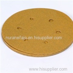 Aluminum Oixde Velcro Abrasive Sanding Paper Discs For Automobile