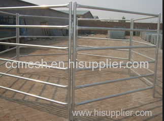 heavy duty galvanised steel cattle panels 6 rail