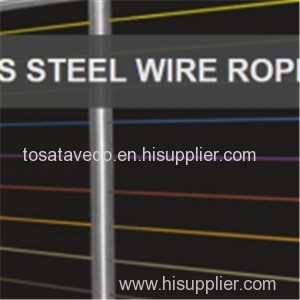 Coated AISI 304 316 Stainless Steel Wire Ropes