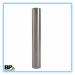 galvanized or powder coated yellow in ground steel bollards