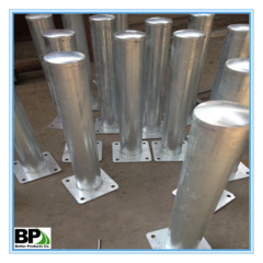 galvanized steel bollards for parking lots