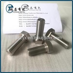 DIN 933 Titanium Hex Bolts & Screws