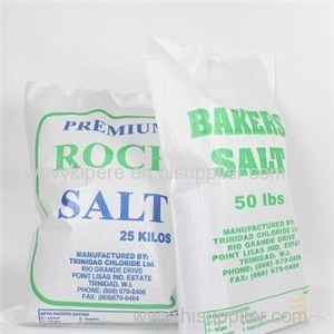 Polypropylene Woven Bags For Baker's Salt