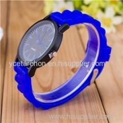 Japan Movement Water Resistant Silicone Sports Watch For Men