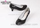 Office Stylish Womens Leather Dress Shoes Low Heel Waterproof BSCI Certification
