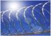 Stainless Steel Razor Blade Wire Fence 33 Loops / 56 Loops For Grass Bound