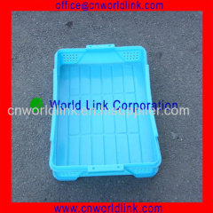 High Quality Blue Plastic Transport Food Crate