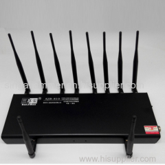 Signal Jammer Cellphone Signal Jammer 3G/4G/WiFi/GPS/VHF/UHF Radio All in One Jammer Desktop GSM CDMA Phone Signal Adjus