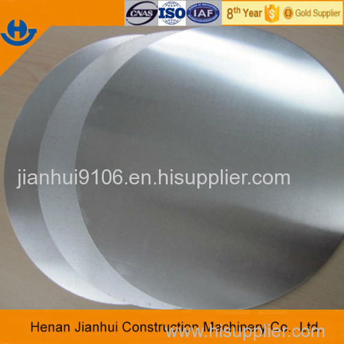 mill finish aluminum circle for cookware from china