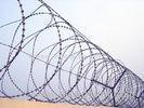 Professional High Safety Roll Barbed Wire Razor Wire For Lawn / Expressway