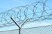 Cross Razor / Single Razor Fence Security Wire Weatherproof For National Defense