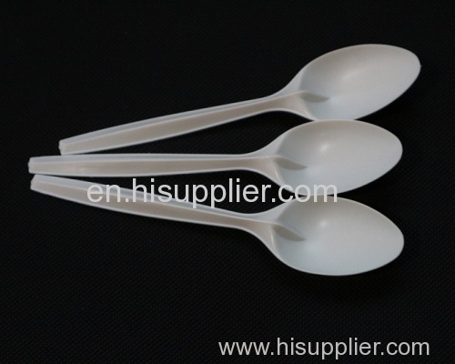 Biodegradable Korean Soup Spoon/Disposable Cutlery Flatware
