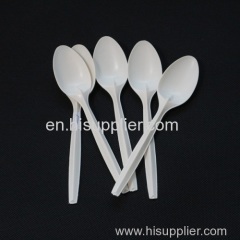 Biodegradable Korean Soup Spoon/Disposable Cutlery Flatware