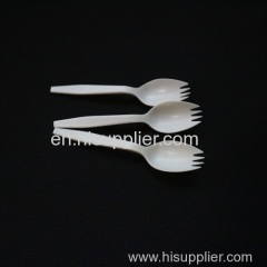 Biodegradable Unfolding Spork for Western Style Food