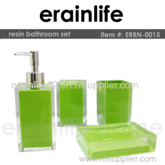 polyresin shower gel bottle with pump