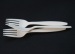 Cornstarch Flat Fork/ Biodegradable Cutlery for Traveling