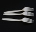 Cornstarch Flat Fork/ Biodegradable Cutlery for Traveling