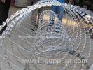 Building / Yard Security Barbed Wire Fencing Sun Resistant Neat Appearance