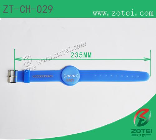 RFID Soft PVC wristband tag