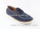 Stylish Branded Smart Men Casual Shoes Blue Color Lace Up Boys Boat Shoes