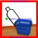 2016 OEM New Design Plastic Shopping Basket