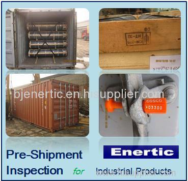 China industrial products pre-shipment inspection/delivery service