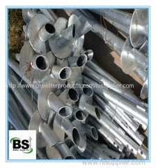 North American Market Round Helical Screw Piles/Piers/Pilings for Building Foundation