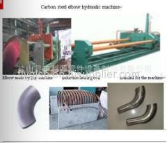 make carbon steel elbow push making hydraulc machine